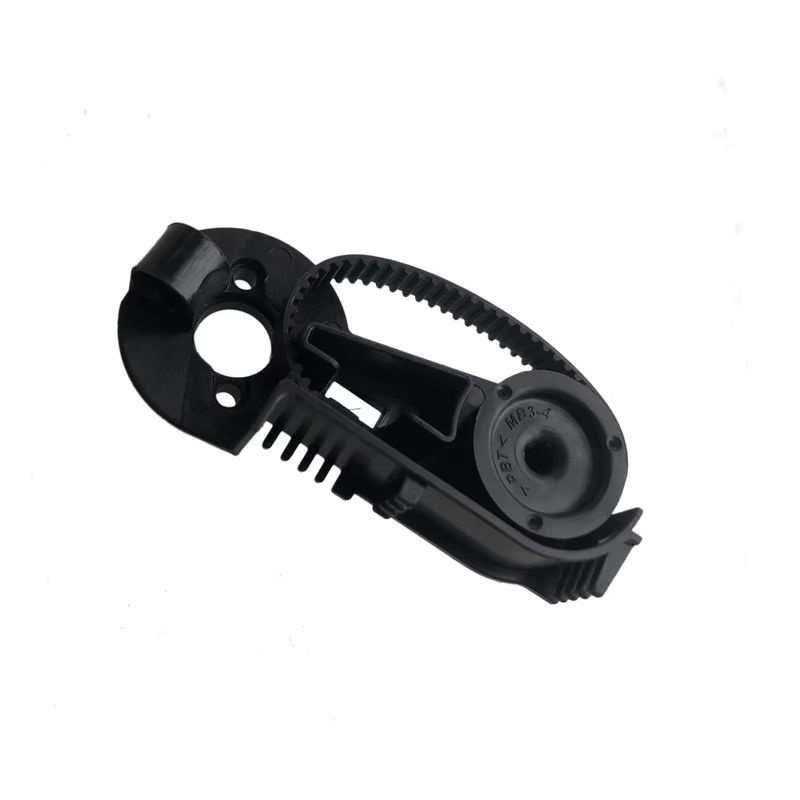 Philips Staubsauger-Bürstenkopf-Zahnriemen für Motor FC6718, 6719, 6721, 6722, 6723, 6724, 6725, 6726, 6727, 6728, 6729 in Schwarz mit drehbarer Welle - Bild 2