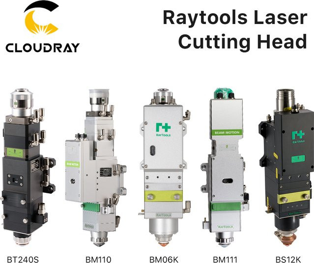 Cloudray Original Raytools Laserschneidkopf für 0-12 kW, kompatibel mit BT210S, BT240S, BW210, BM110, BM111, BD04K, BM06K, BW240, BS06K und BS12K - Bild 1