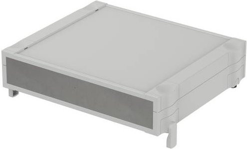 Bopla BOTEGO BO 62609 Tisch-Gehäuse aus Kunststoff in Lichtgrau RAL 7035, B/T/H: 30,735 x 25,69 x 6,52 cm - Bild 1