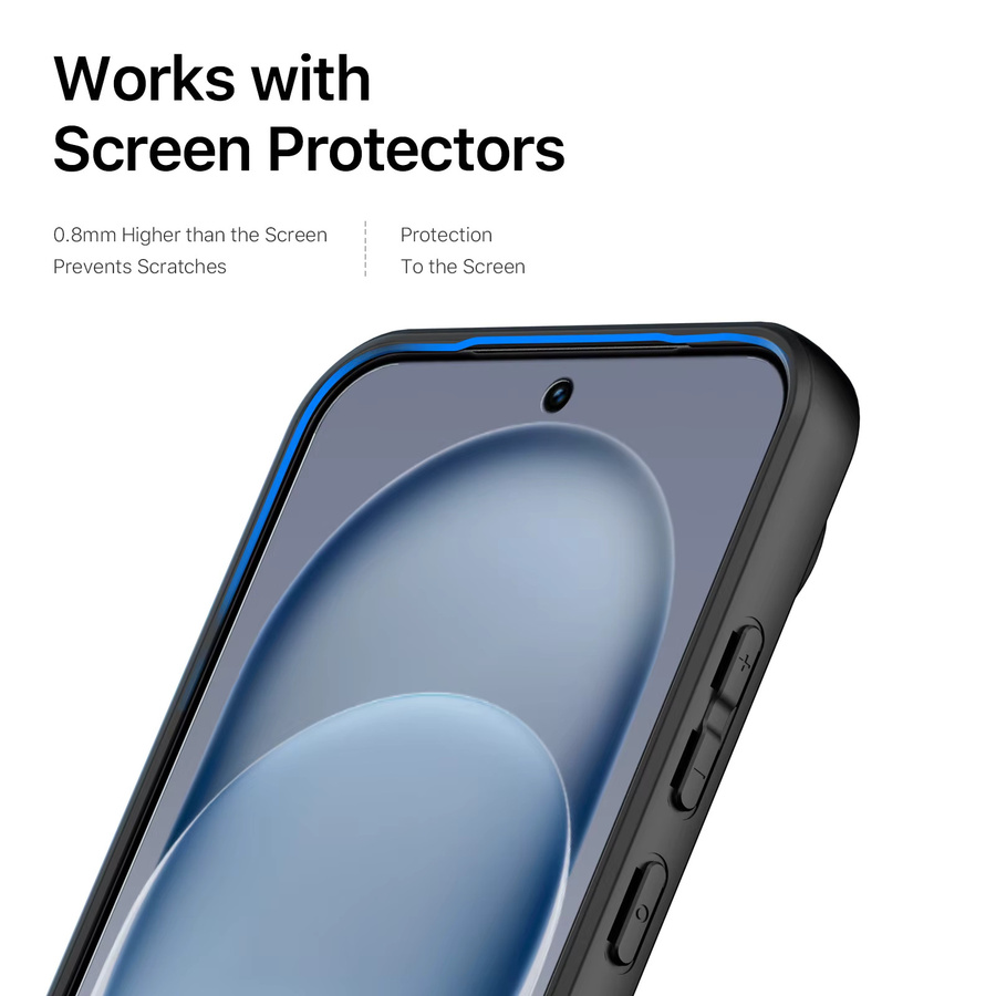 DUX DUCIS Airbag Anti-Drop Schutzhülle für Honor Magic8 Pro Air und Honor 600 Lite / 600 Pro aus TPU und Acryl in Transparent - Bild 4