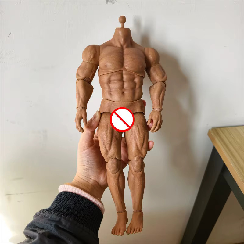 WorldBox Männlicher Soldat Muskelkörpermodell, 1/6 Maßstab, Actionfiguren Kopfskulptur - Bild 4