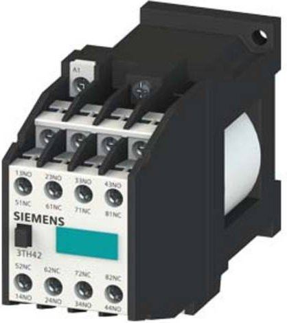 Siemens Hilfsschütz 3TH4271-0BF4 in Schwarz - Bild 1