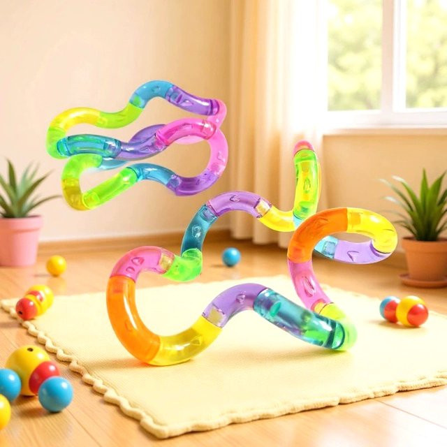 YunDuo BaBy Kristall-Verformbares Seil, Stressabbauendes Spielzeug - Bild 1