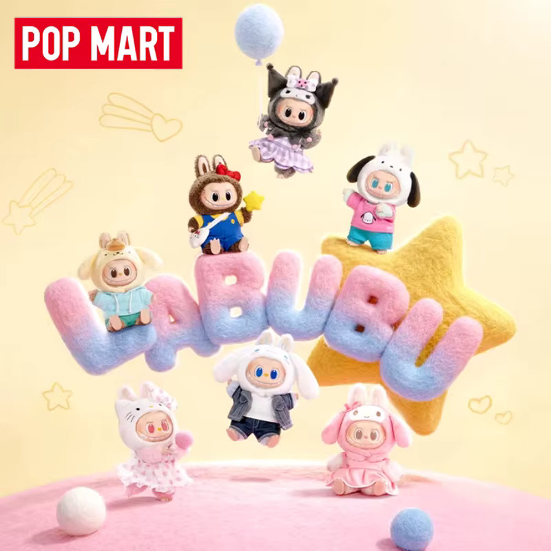 POP MART Labubu The Monsters Sanrio Characters, Vinyl-Plüsch-Blindbox - Bild 2
