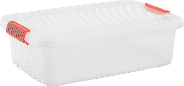 Kis Aufbewahrungsbox K-Latch M mit Deckel, transparent - Bild 1