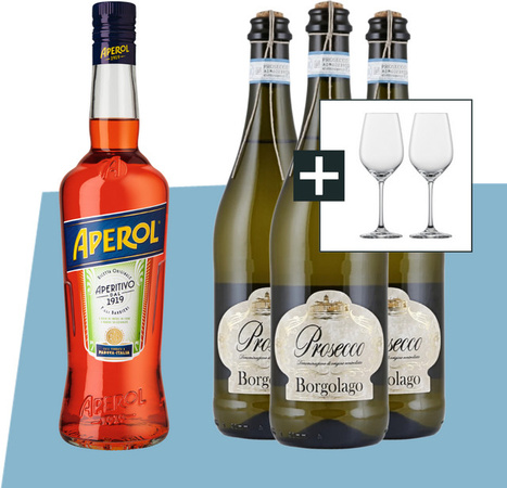Aperol, Likör & Aperitif, 3 x 0,7 l