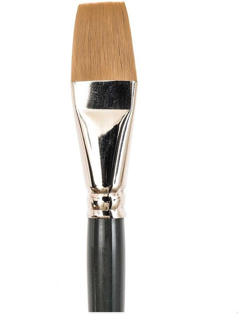 Rico Design Aquarellpinsel Art School Synthetic flach grauer Stiel Größe 10 - Bild 1