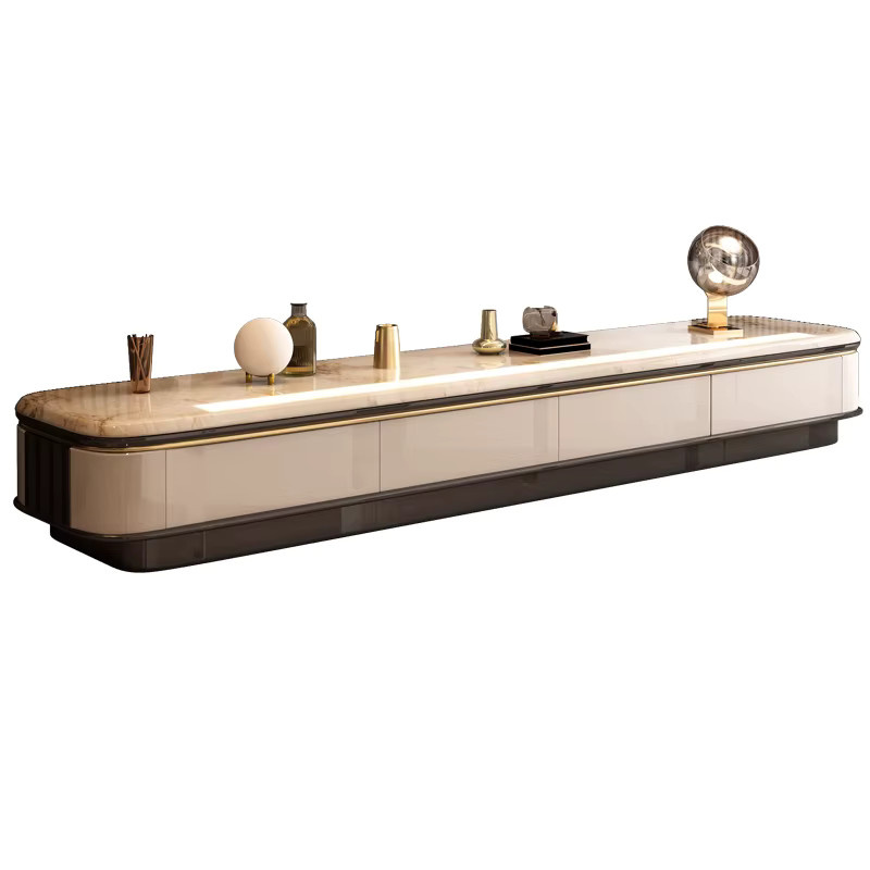 DUTRIEUX TV-Schrank im nordischen minimalistischen Design, moderner TV-Ständer, Breite: 200 cm - Bild 4