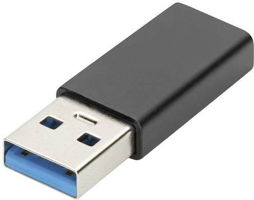 Digitus USB 3.2 Gen 1 Adapter von USB-A auf USB-C in Schwarz - Bild 1