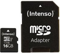 Intenso microSDHC Performance Speicherkarte 16GB Class 10 UHS-I Schwarz - Bild 2