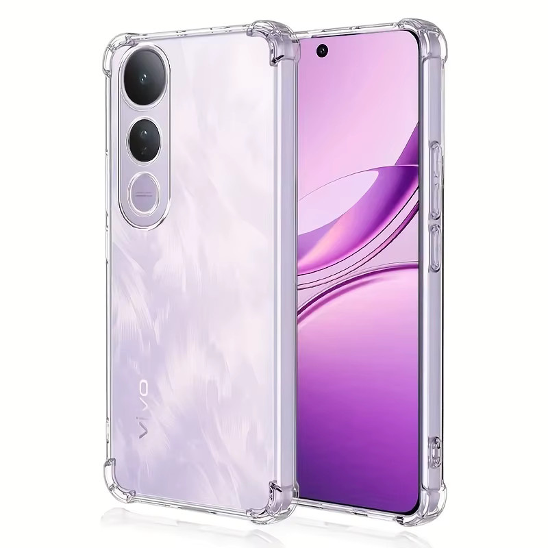 Transparente Handyhülle aus weichem TPU-Silikon für Vivo V50 Lite 4G und Vivo V50 5G - Bild 1