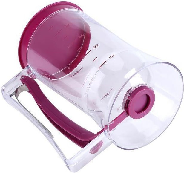 Messbecher CHG mit manuellem Spender, 900 ml, transparent und violett - Bild 1