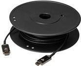 ATEN VanCryst VE781020 HDMI-Kabel Schwarz, 20,0 m, Hybrid Kupfer/Kohlefaser Active Optical Cable (AOC) mit 4K Unterstützung, HDMI männlich zu HDMI männlich - Bild 1