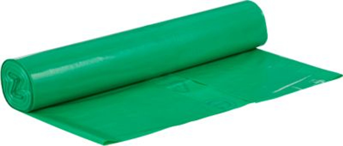 Deiss Müllbeutel LDPE Grün, 60 l, Stärke 30 µ, 15 Stück - Bild 2