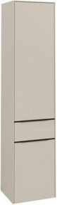 Villeroy & Boch Hochschrank Subway 3.0 in Blau und Cashmere Grau, Wandmontage, B/T/H: 40 x 36,2 x 171 cm - Bild 1
