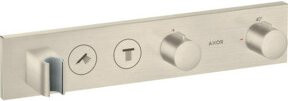 Hansgrohe Axor Select UP-Thermostat Fertigmontageset für Duschen in Brushed Nickel - Bild 1