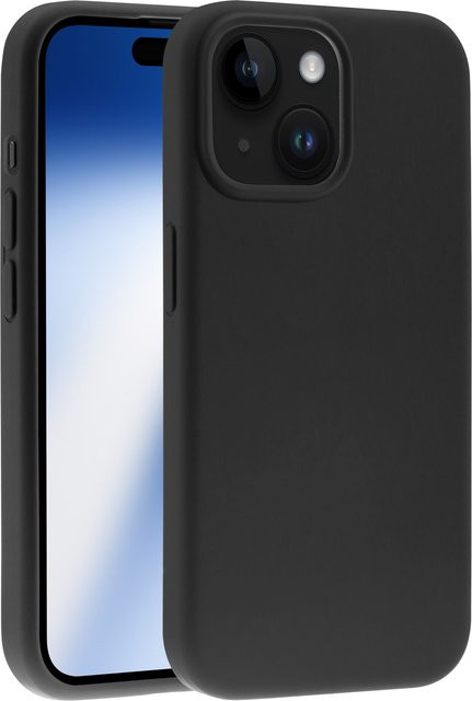 Vivanco Mag Hype Cover für iPhone 15 mit Magnetic Wireless Charging Support in Schwarz - Bild 1