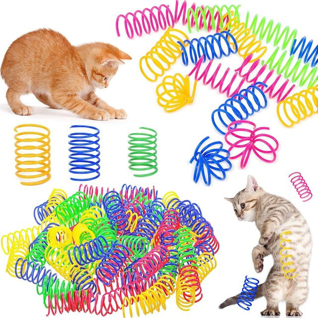 Mengqiu Katze Feder Spielzeug, Interaktiv, 48-teiliges Set - Bild 1