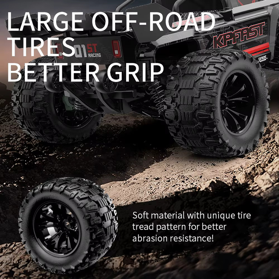 Teeggi KF18 RC-Auto, Monstertruck, 1:1, 4WD, bürstenloser Motor - Bild 5