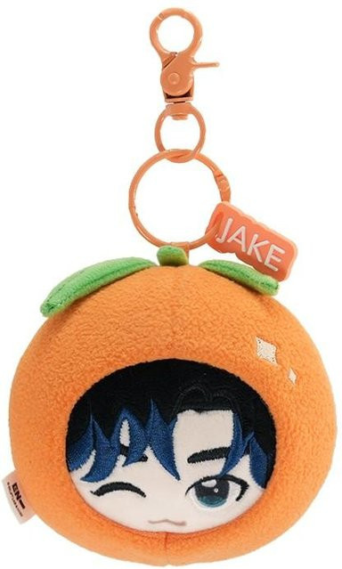 MINISO Schlüsselanhänger Charakter Früchte Serie JAKE, orange, Unisex - Bild 1