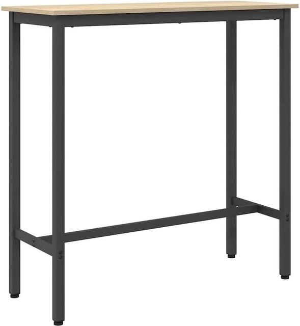 vidaXL Tisch in Sonoma-Eiche, modern und höhenverstellbar, B/T/H: 100 x 40 x 100,5 cm - Bild 1
