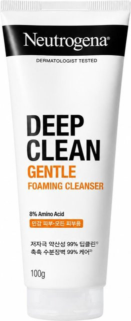Neutrogena Deep Clean Schaumreiniger, 100g, für normale und empfindliche Haut - Bild 1