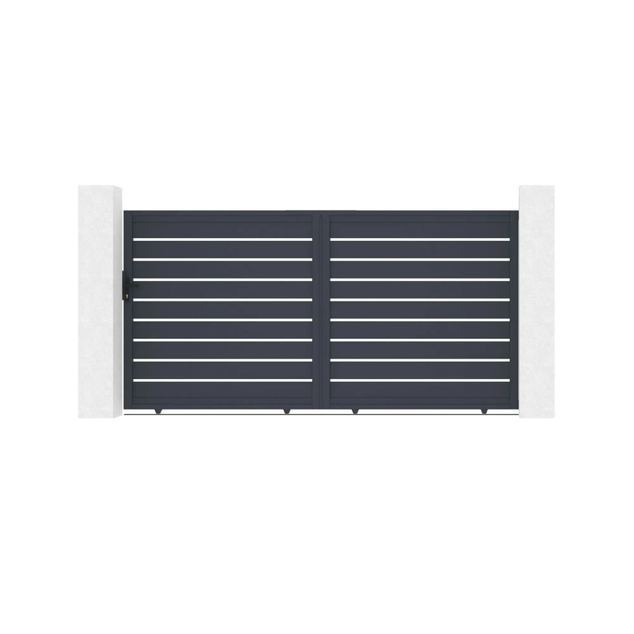 Casanoov Elektrisches Schiebetor Vogel in Anthrazit mit Schiebetorantrieb Ranger C300 aus Aluminium, B/H: 350 x 180 cm - Bild 2