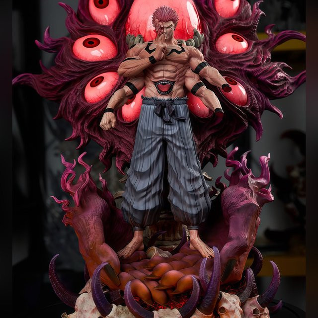 Bandai Jujutsu Kaisen Ryomen Sukuna Early Form, Sammlermodellfigur - Bild 1