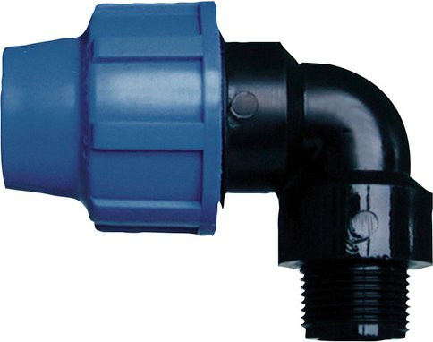 Cornat Winkel aus Polypropylen in Blau 1/2" - Bild 1