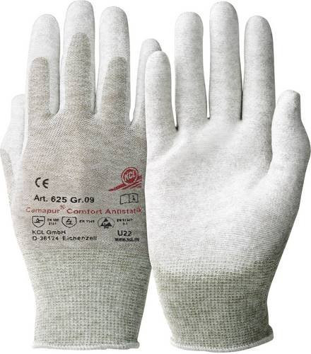 Honeywell Camapur Comfort 625+ Antistatik Arbeitshandschuhe aus Polyamid in Beige/Weiß/Grau, Größe 7 - Bild 1