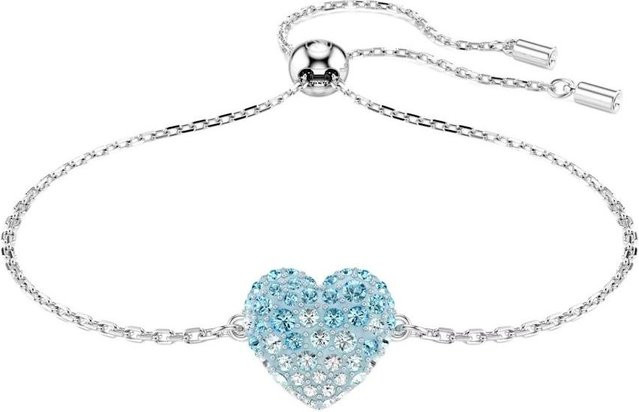 Swarovski Armband, Kristall, Blau, Edelstahl, Damen - Bild 1