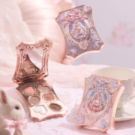 Flower Knows Bunny Garden Lidschatten-Palette, 6 Farben, Nude, Puder