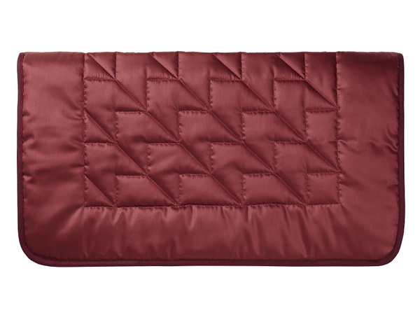 Tagesdecke Curt Bauer 9034 in Rot mit geometrischem Design, gesteppt, Baumwolle und Polyester, B/T: 260 x 240 cm