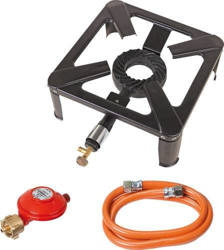 Rothenberger Industrial Camping Kocher Hockerkocher aus Metall in Schwarz - Bild 1