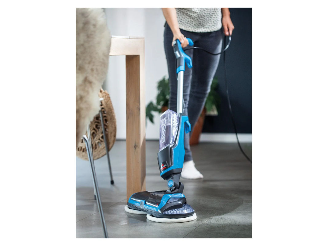 Bissell Elektrischer Mop SpinWave mit Display und Parkettbürste - Bild 3