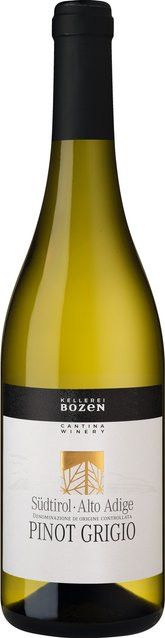 Kellerei Bozen Pinot Grigio Weißwein, Alto Adige, 2025, trocken, 0,75 l - Bild 1