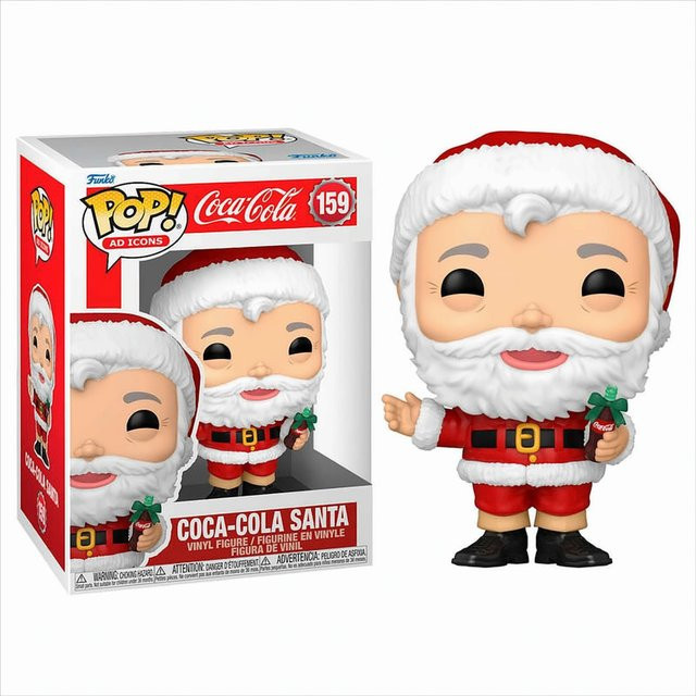 Funko Ad Icons Coca-Cola Santa Vinyl Figur - Bild 1