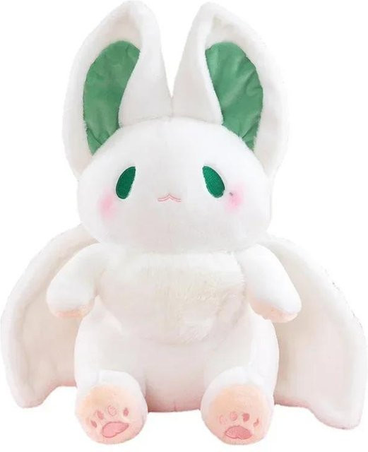 Yiran toy Kawaii Fledermaus Kaninchen Plüschtiere, Weiß - Bild 1