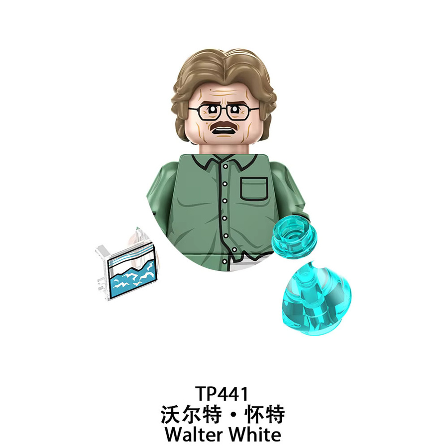 Ricky Toys Breaking Bad Walter Hartwell White, Bausteine, Mini-Actionfigur - Bild 2
