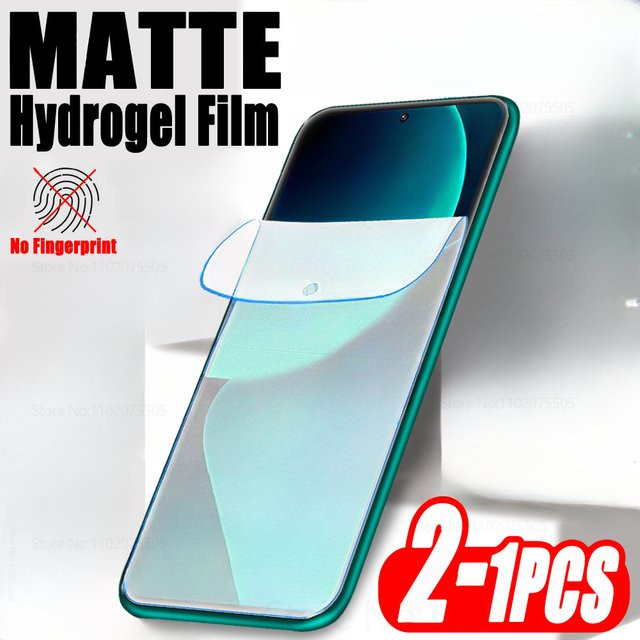 Matte Hydrogel Displayschutzfolie für Samsung Galaxy A15 A55 A35 A25 A73 5G F15 M15 C55 A32 A33 A22 A21s A52 A53 - Bild 1