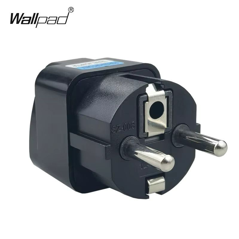 Universal Reiseadapter für EU, AU, UK, US, KR und RU in Schwarz - Bild 2