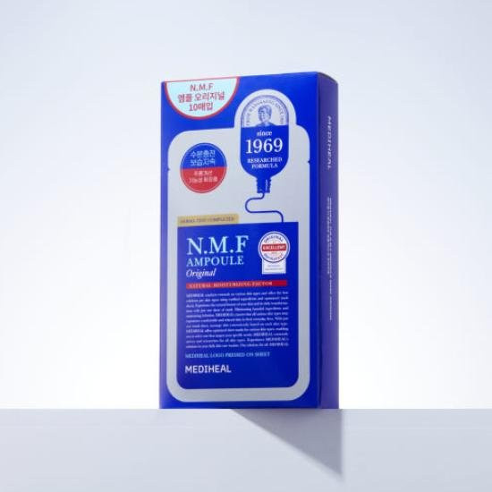 Mediheal NMF Aquaring Ampullenmaske EX, 10 Blätter, Hyaluronsäure - Bild 1