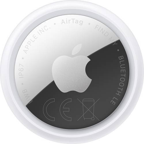 Apple AirTag 2. Generation Ortungstracker Weiß-Silber - Bild 1