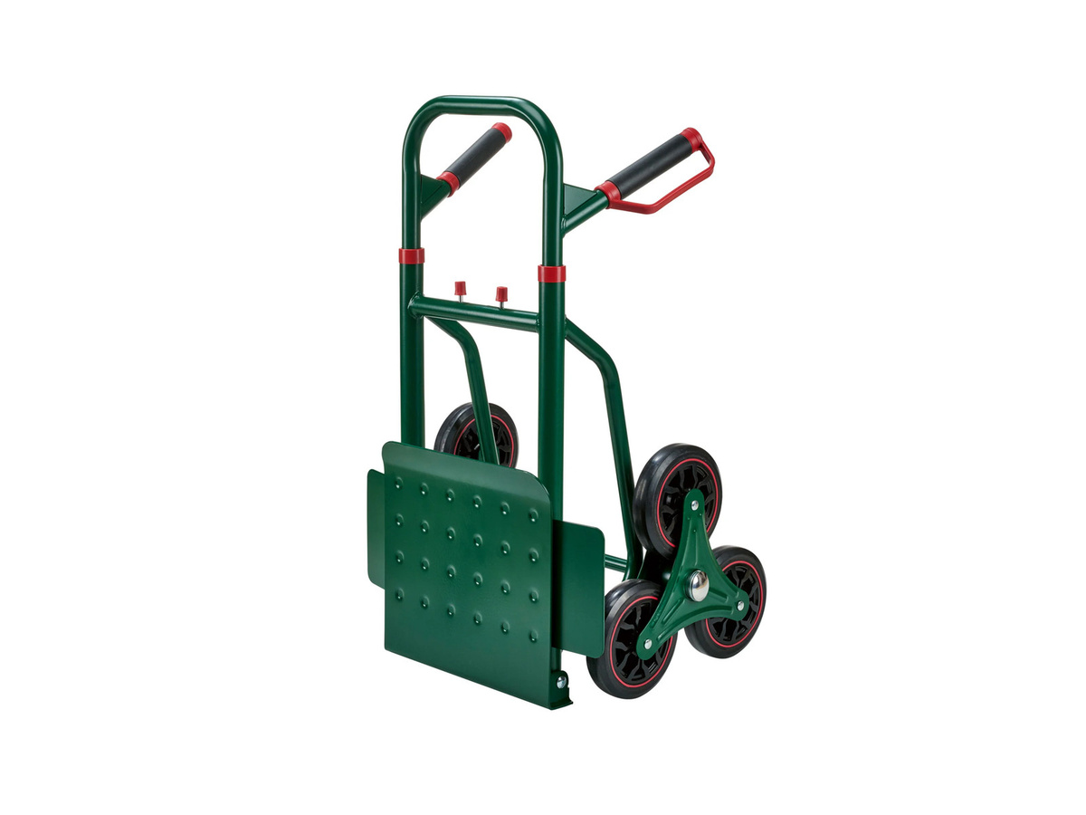 Parkside Treppen-Sackkarre aus Stahl in Grün, B/T/H: 74 x 45 x 37 cm - Bild 2