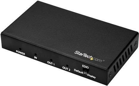 StarTech.com HDMI Splitter 2-Port 4K UHD Video und Audio Verteiler Schwarz - Bild 1