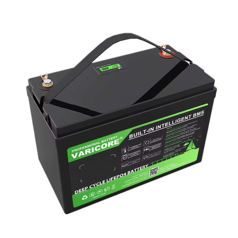 VariCore LiFePO4 Batteriepack 12,8V 100Ah Lithium-Eisenphosphat in Schwarz - Bild 3