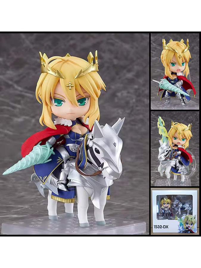 Bandai Fate Artoria Pendragon Lancer, Actionfigur, mit austauschbarem Gesicht - Bild 3