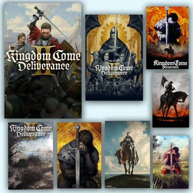 Game Kingdom Come Deliverance 2 Poster, selbstklebend, wasserfest, mehrfarbig, Rechteckig - Bild 1