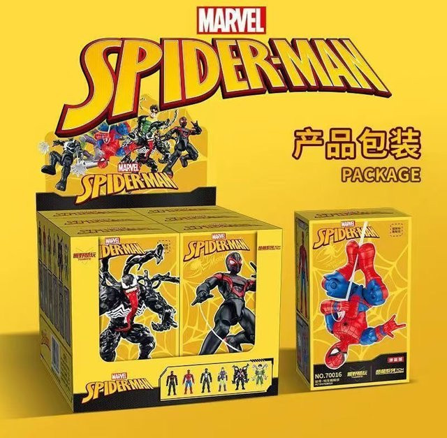 Hot Toys Marvel Spider-Man, Venom Doctor Octopus Green Goblin, Bausteine Puppe - Bild 1