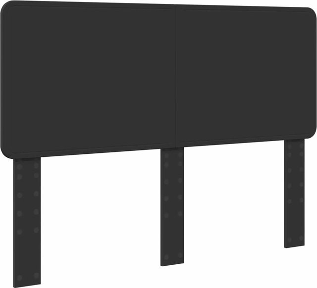 vidaXL Kopfteil aus Holzwerkstoff in Schwarz Eichen-Optik, Breite: 140 cm - Bild 1